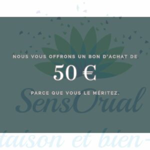 Bon d'achat 50 €