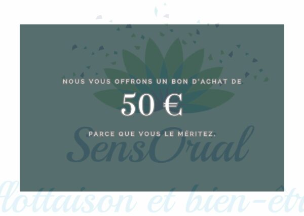 Bon d'achat 50 €