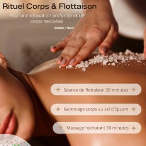 Offre fête des mères : Rituel Corps & Flottaison
