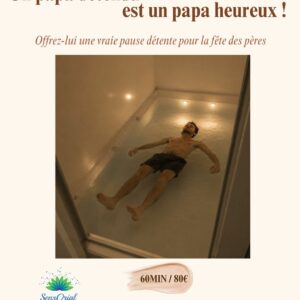 Offre fête des pères : Pack Olympique (30 min massage sportif + 30 min flottaison)